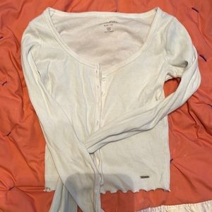 Hollister button up cover